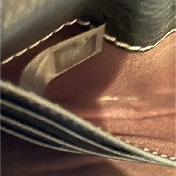 Chloé Two-fer Envelope Tri color Long Wallet with Chloe Mirror - Picture 9 of 10